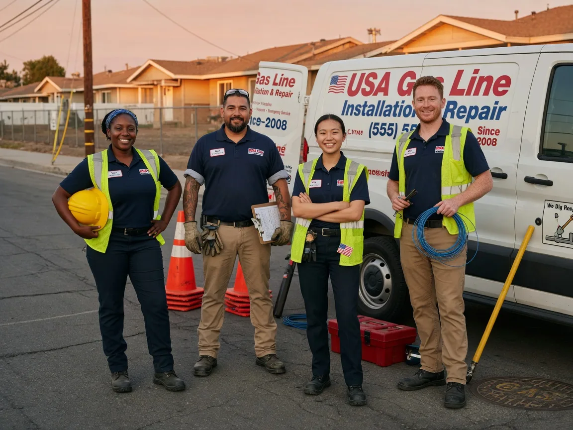 Gas Line Installation company in Houtzdale, PA